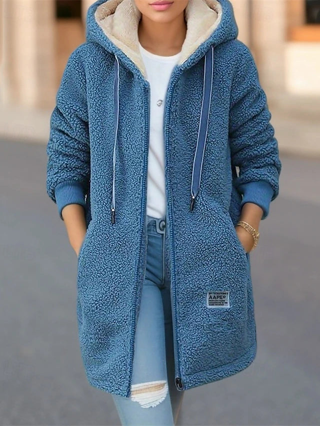 ANNA - Cappotto Donna con Cappuccio