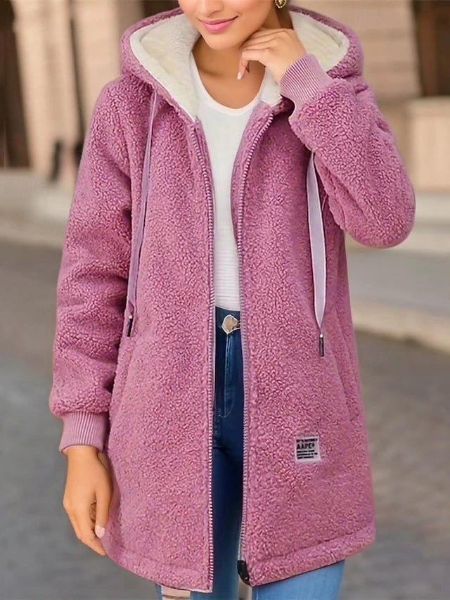 ANNA - Cappotto Donna con Cappuccio